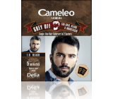 Delia Cosmetics Cameleo Men Grey Off farba na vlasy, bradu a fúzy 1.0 Čierna 2 x 15 ml