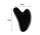 Onyx Gua Sha redukuje vrásky, opuchy, zlepšuje elasticitu pokožky 5 x 8 cm, kameň životnej sily