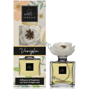Lady Venezia Dream Vaniglia - Vanilkový aróma difuzér s kvetom na postupné uvoľňovanie vône 100 ml