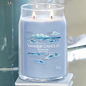 Yankee Candle Ocean Air - Vonná sviečka Ocean Air Signature veľké sklo 2 knôty 567 g
