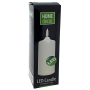 Home Decor Biela LED sviečka HD-104 14,5 cm