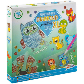 YO Style Animals sun catcher diamond set, kreatívna sada, odporúčaný vek 5+