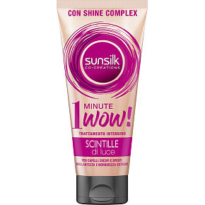 Sunsilk maska pre lesklé vlasy Scintille Di Luce 1 Minute Wow, 180 ml