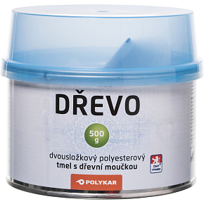 Polykar Dřevo dvojzložkový tmel na drevo, brúsiteľný, 500 g
