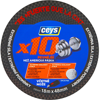 Ceys Profesionálna páska x10, 18 m × 48 mm