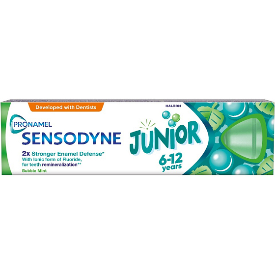 Sensodyne Pronamel Junior zubná pasta pre deti 6-12 rokov 75 ml