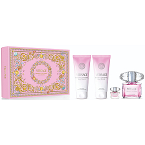 Versace Bright Crystal set edt 90ml + BL 100ml + SG 100ml + edt 5ml  6789