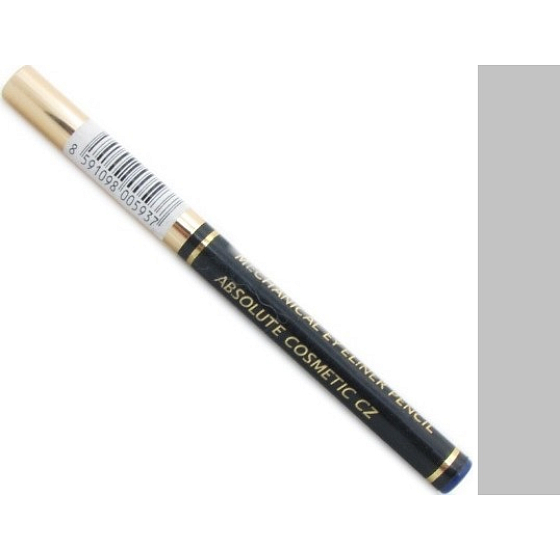 Absolute Cosmetics automatická ceruzka na oči 07 Silver 1,2 g