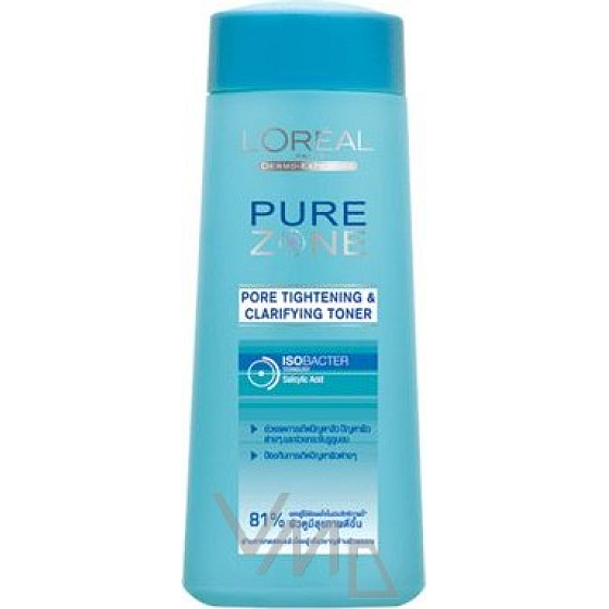 Loreal Paris Pure Zone tonikum ozdravujúce čistiaca pleťová voda 200 ml