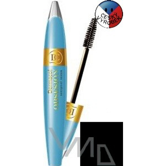 Dermacol Obsesión Volume & Length vodeodolná riasenka odtieň čierna 12 ml