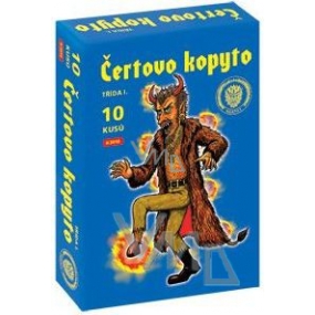 Čertovo kopyto pyrotechnika CE1 10 kusov predajné od 15 rokov!