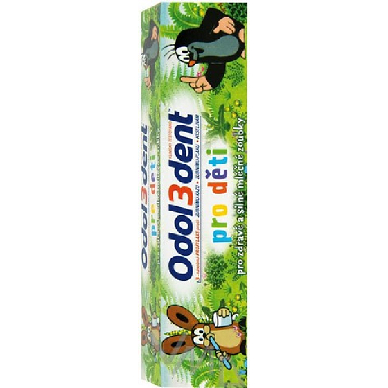 Odol3dent Krtko zubná pasta pre deti 50 ml