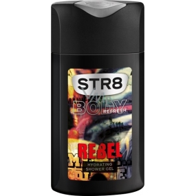 Str8 Rebel sprchový gél hydratačný pre mužov 250 ml
