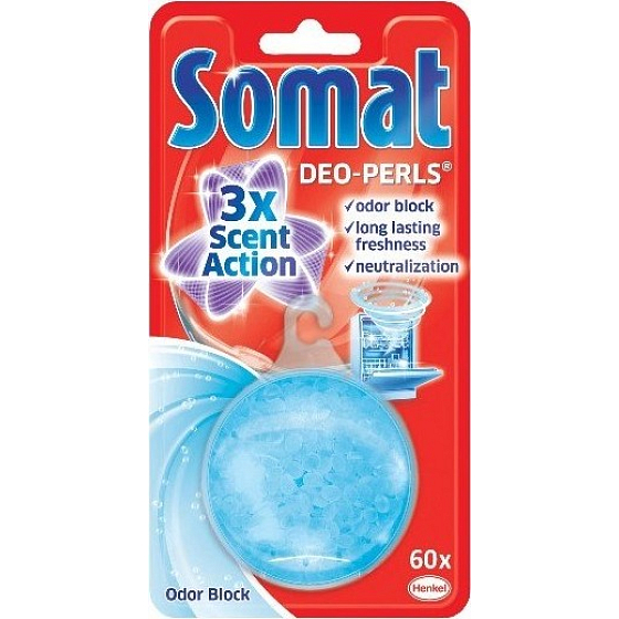 Somat Deo Perls Odor Block osviežovač umývačky riadu 60 umývanie