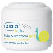 Ziaja Baby & Kids SPF 6 ochranný krém s filtrom 50 ml