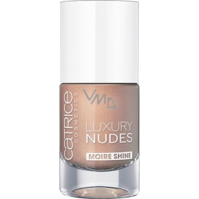 Catrice Luxury Nudes Moire Shine lak na nechty 12 Caramel Confession 10 ml