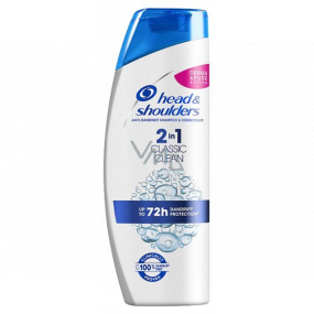 Head & Shoulders Classic Clean 2v1 šampón a balzam na vlasy proti lupinám 360 ml