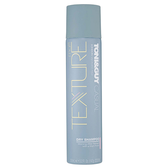 Toni & Guy Casual Dry suchý šampón pre všetky typy vlasov 250 ml