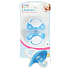 First Steps Bpa Free Ortodontické silikónové cumlík čerešnička modrej 2 kusy