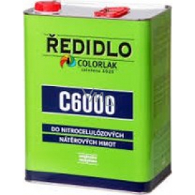 Colorlak Riedidlo C6000 do nitrocelulózových náterových hmôt 9 l