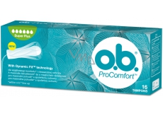 o.b. ProComfort Super Plus with Dynamic Fit tampóny 16 kusov