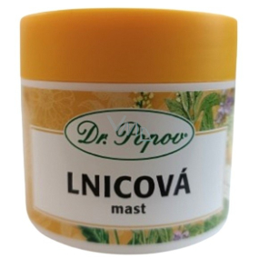 Dr. Popov Lnicová masť na akne, lupienku, plesne, ekzém 50 ml
