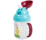 Baby Farlin Magic Cup hrnček netečúci sa slamkou 9+ mesiacov 200 ml AET-CP011-C