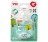 Baby Farlin Chu Chu Cherry Pacifier silikónové cumlík 0+ mesiacov modré