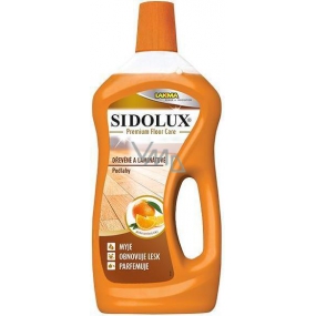 Sidolux Premium Floor Care Pomarančový olej špeciálny prostriedok na umývanie drevených a laminátových podláh 750 ml