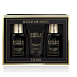 Baylis & Harding Men Čierne korenie a Ženšen 2v1 šampón a sprchový gél 100 ml + balzam po holení 100 ml + pleťový umývací gél 50 ml, kozmetická sada pre mužov