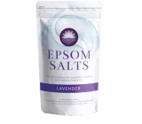 Elysium Spa Levanduľa relaxačná soľ do kúpeľa s prírodným magnéziom 450 g