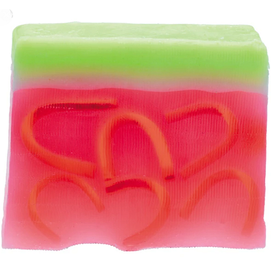 Bomb Cosmetics Melónové - What a Melon Prírodné glycerínové mydlo 1 kg blok