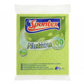 Spontex Natura Hubová viacúčelová utierka 3 kusy