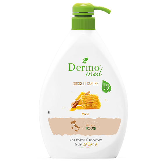 Dermomed Bio Med Toscana tekuté mydlo dávkovač 600 ml