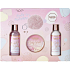 Sunkissed Darčeková kľúčenka Bubble Boutique sprchový gél 80 ml + telový peeling 60 ml + telové mlieko 80 ml + kľúčenka, kozmetická sada pre ženy