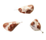 Granát Grosular Matrix Troml prívesok prírodný kameň, 2,2 - 3 cm, 1 kus, kameň ohňa, lásky