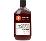 The Doctor Health & Care Panthenol + jablčný ocot Rekonštrukčný regeneračný šampón na poškodené vlasy 355 ml