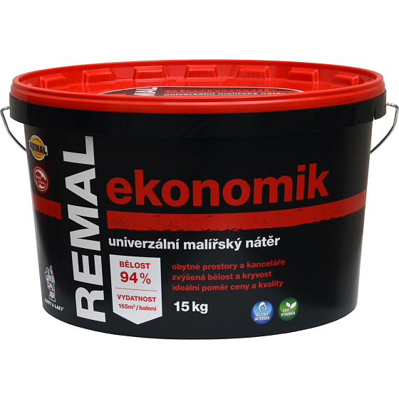 REMAL Ekonomik univerzálna maliarska farba na stenu, 15 kg
