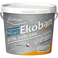 Detecha Ekoban Forte farba na drevo i betón, šedá, 5 kg