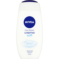 Nivea Creme Soft starostlivý sprchový gél, 250 ml