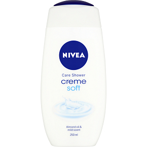 Nivea Creme Soft starostlivý sprchový gél, 250 ml