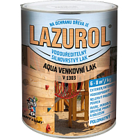 Lazurol Aqua v1303 silnovrstvý polomatný lak na drevo, 2 kg