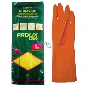 Bartoň Prolix Rukavice gumové ochranné veľkosť L 1 pár