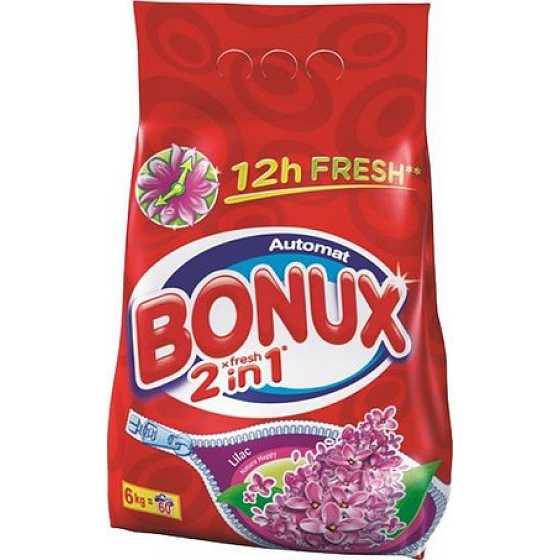 Bonux Natura Happy Magnolia 2v1 prací prášok 6 kg