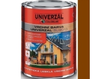 Colorlak Univerzal SU2013 syntetická lesklá vrchná farba Hnedá kávová 0,35 l