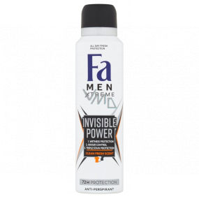 Fa Men Xtreme Invisible Power antiperspirant deodorant sprej pre mužov 150 ml