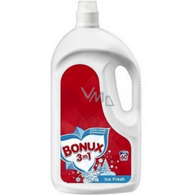 Bonux Ice Fresh 3v1 tekutý prací gél 60 dávok 3,9 l