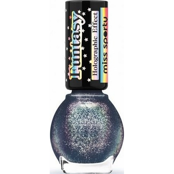 Miss Sporty Funtasy Holographic Effect lak na nechty s holografickým efektom 020 Steelusion 7 ml