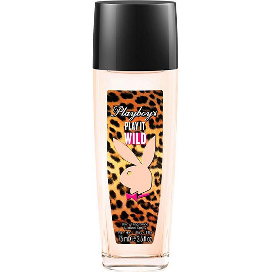 Playboy Play It Wild for Her parfumovaný dezodorant sklo pre ženy 75 ml