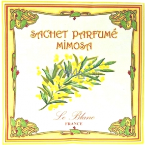 Le Blanc Mimosa - Mimóza Vonný sáčok 11 x 11 cm 8 g